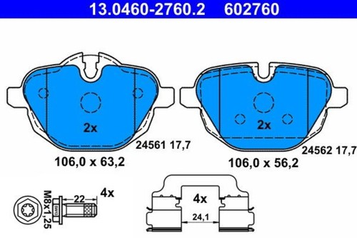 Disc brake pad - disc,