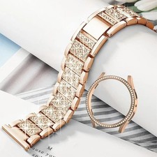 Diamond Metal Strap + Case for