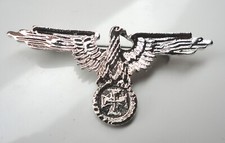 Used Return German Army Eagle Military repro pin badge Cross
