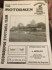 Redbridge v Aveley 2007/08 RL