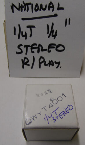 Tape head stereo record play - tape,
