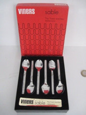 BOXED SET OF 6 x STAINLESS