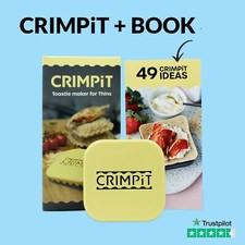 CRIMPiT toastie maker & FREE Recipe Idea Book - FREE P&P