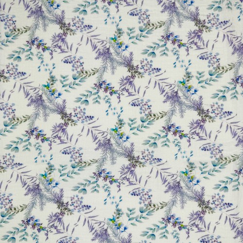 Cotton double gauze fabric - double,