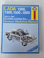 Lada 1200 1300 1500 1600 Haynes Manual 1974 to 1991 Saloon Estate ES Riva Models