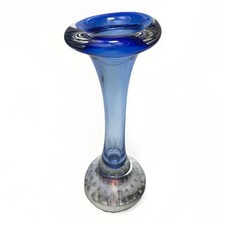 Vintage Cobalt Blue & Clear