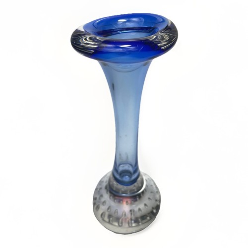 Vintage cobalt blue clear - blue, &