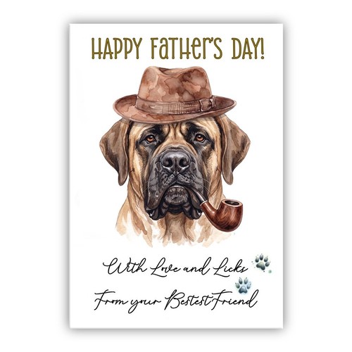 English mastiff father day - father’s,