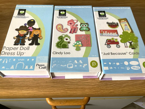 Cricut shapes cartridge set - cricut, of