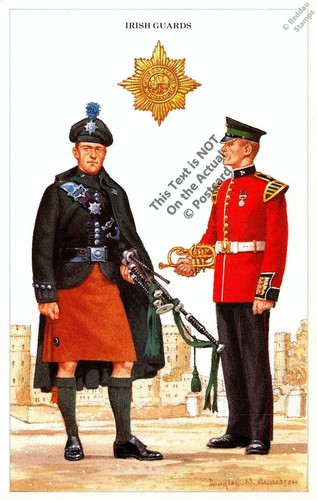 Irish guards british - guards, army