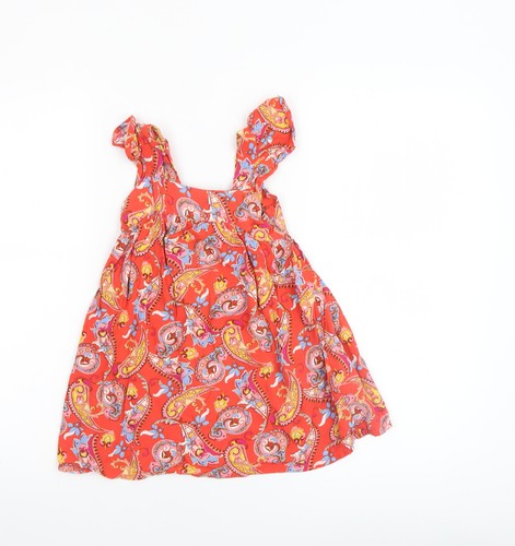 Primark girls red paisley - red,
