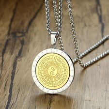 Two-Tone Mens Tai Chi Yin Yang