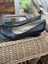 Footglove Black Ladies Wedge