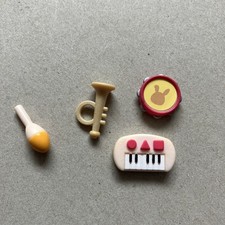 Sylvanian Families Musical Instrument Trumpet Keyboard Tamborine Toy Shop (ref14