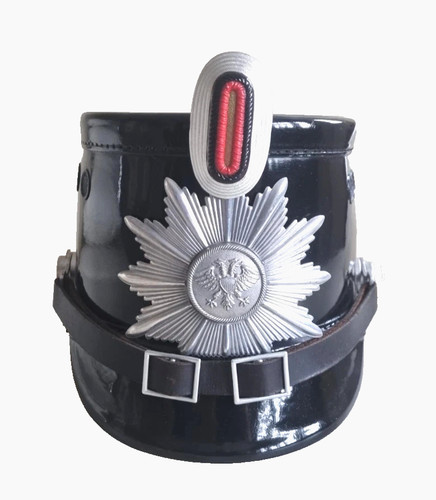 Old police tschako excellent - old,
