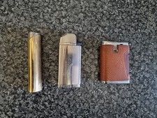 3 Vintage Lighters Ronson