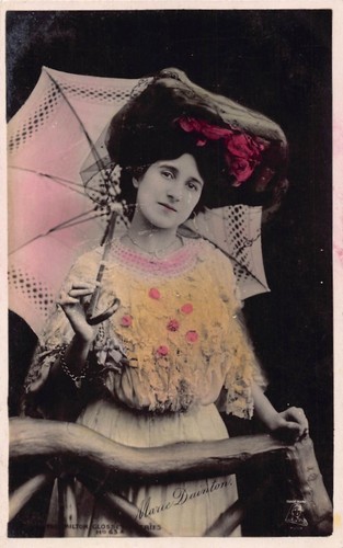 Postcard edwardian actress - postcard,