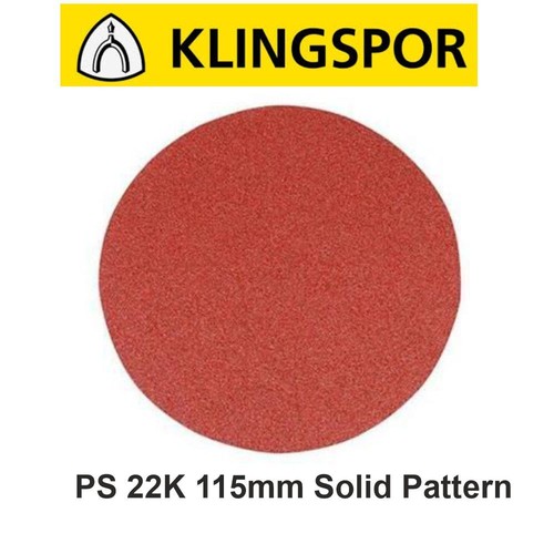 Klingspor 115mm sanding discs - 115mm,