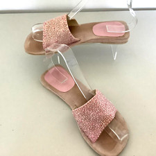 NEXT Pink Suede Summer Beaded