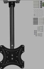 Vemount Adjustable Ceiling TV Mount Fits Most 17-45" LED LCD Plasma Monitor