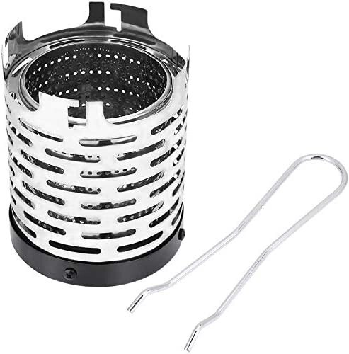 Camping heater attachment for - heater,