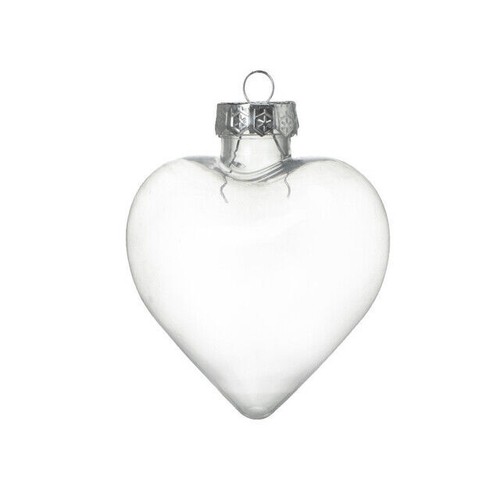 50x heart shaped - heart, clear