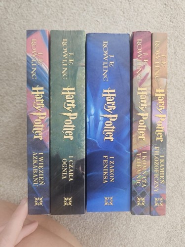 Harry potter books - pl, 5