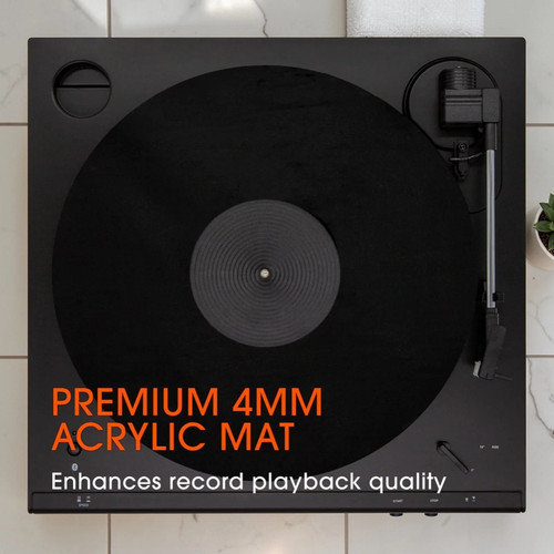 Spincare turntable mat black - spincare,