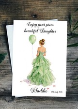 Prom card personalised dress - prom,