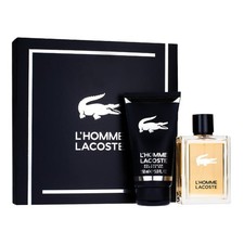 Lacoste L'homme Gift Set for Him EDT 100ml and Shower Gel 150ml