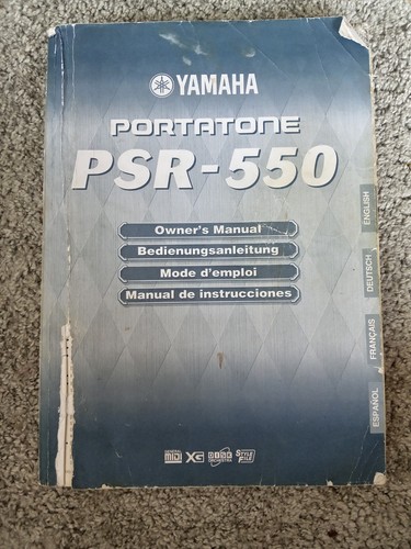 Yamaha portatone psr 550 - portatone, psr-550