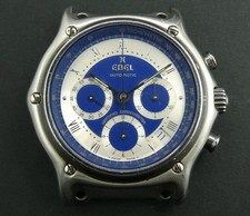 Ebel 1911 LeModulor Chronograph Swiss Made Blue dial E9137241