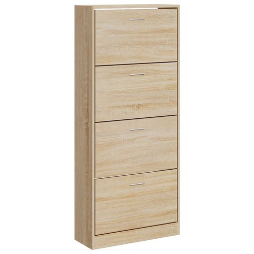 New wood shoe cabinet - wood, 2drawer