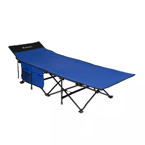 Easy set folding cot - set-up,