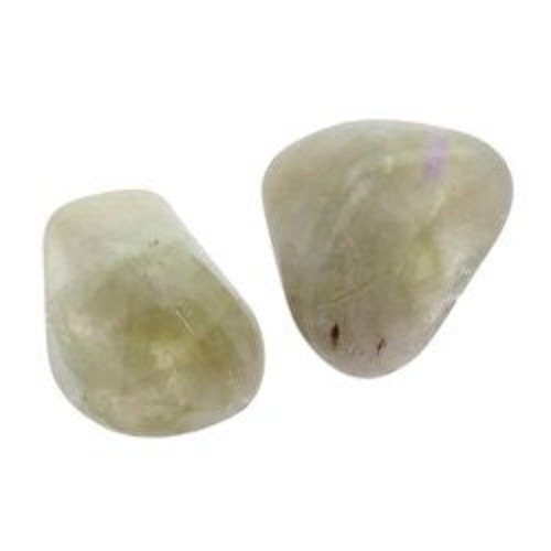 Prasiolite tumble stone - tumble,