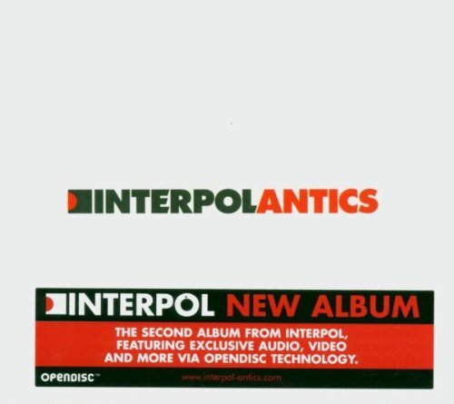 Interpol antics cd - interpol, :