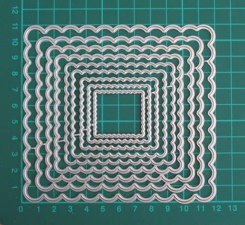 Nesting rectangles metal - 9, pc