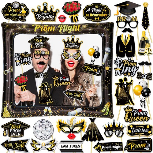 Prom 2026 photo booth props - prom,
