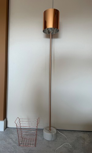 Tall rose gold copper standard - gold/copper,