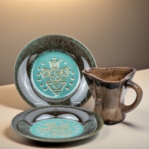 Romany spartan ceramic plates - ceramic,
