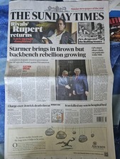The sunday times - times, newspaper