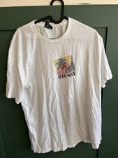 Stüssy Graphic Tee – White