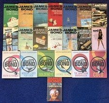 James Bond Books (Collection of 21 Books)