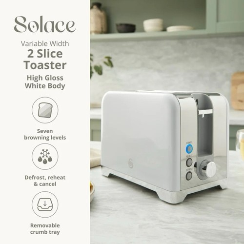 Swan solace slice toaster - solace, 2