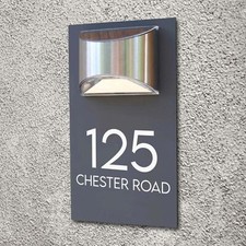 House Number Plaques House