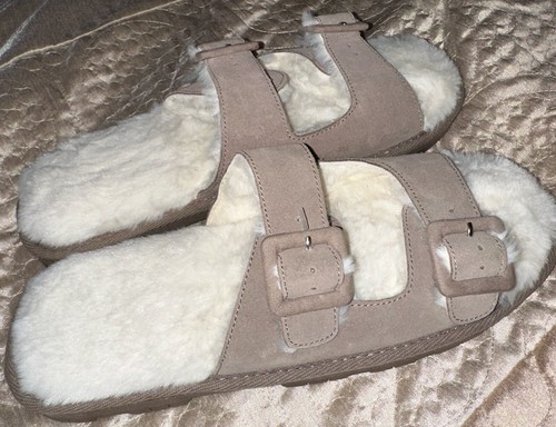 Ladies slippers suede - slippers,