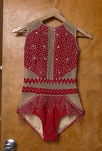 Glamour red jazz solo - red, dance