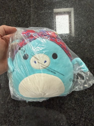 Squishmallows teal dragon with - squishmallows,