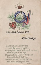 VINTAGE GREETING postcard