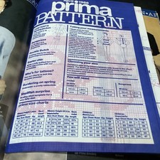 🧵Prima Pattern,  April 1988